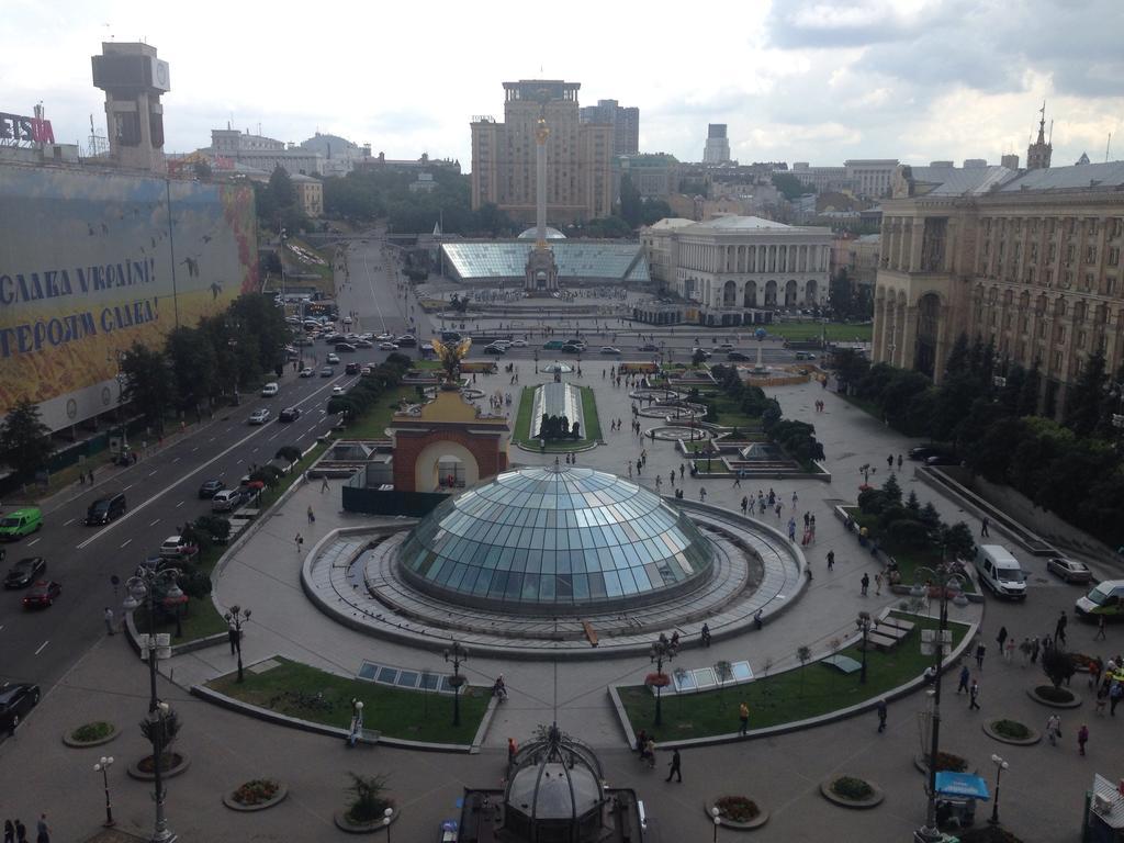 City Center Hostel Kyiv Exterior foto